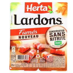 Herta Lardons Fumes Csn 2X75G