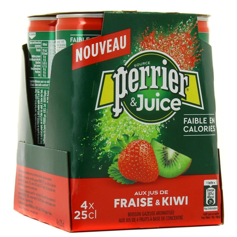 Perrier Perrier&Juice Frais.Kiwi4X25Cl