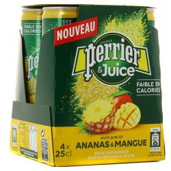 Perrier Perrier&Juice Anan.Man.4X25Cl