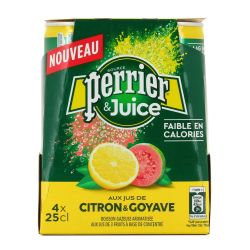 Perrier Perrier&Juice Cit.Goyav.4X25Cl