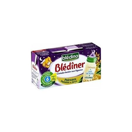 Blédina Lait Et Céréales Bébé Blédidej Dès 6 Mois, Pommes De Terre : Les 2 Briques 250 Ml