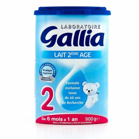Gallia 2 Lait 2Eme Age 900G