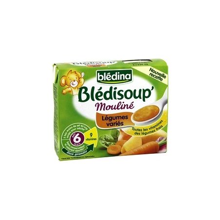 Bledina 2X25Cl Mouline Legumes Bledisoup