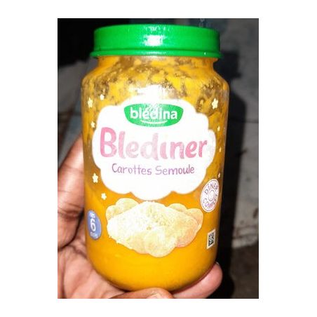 Blédina Ls 200G Carottes Semoule Des_6_Mois