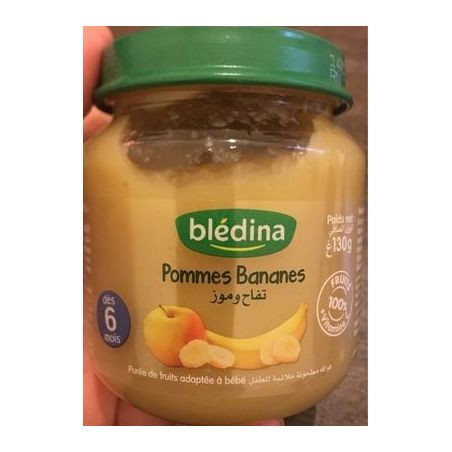 Blédina Fr 130G Pomme Banane Des_6_Mois