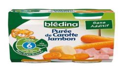 Bledina L2X200Carotte/Jambon Bled