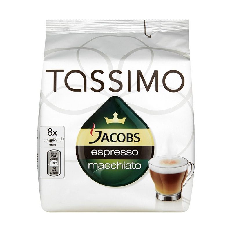 Tassimo Coffee Jacobs Espresso Macchiato 236G