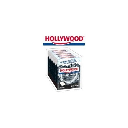 Hollywood Lt 5X10 Dragees Black Fresh