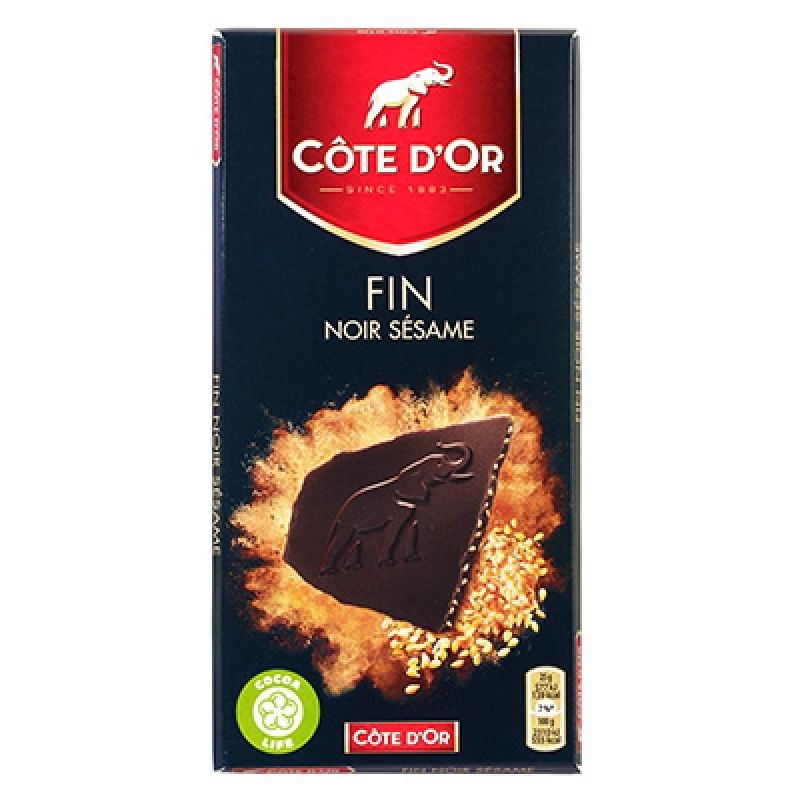 Cote D'Or Tablette 100G Chocolat Sesame D Or