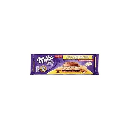 Milka Tablette 300G Chocolat Chocoandbiscuit