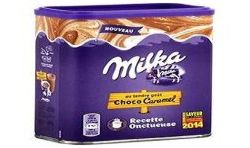 Milka 400G Bte Choc/Caramel