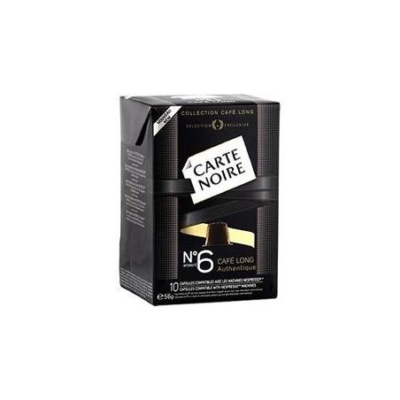 Carte Noire 56G Capsules Espresso 6 Lungo