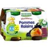 Bledina Mini Biberon Pomme Raisin 4X12,5Cl