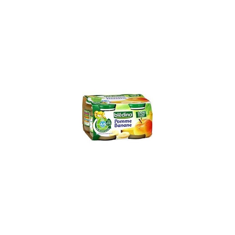 Blédina Pots Pommes Bananes De 4/6 À 36 Mois : Les 4 130 G - 520