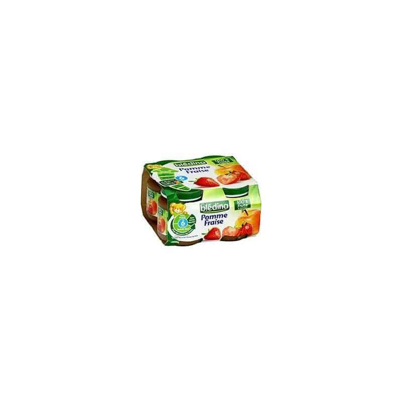 Bledina Pack 4X130G Pomme/Banane/Fraise