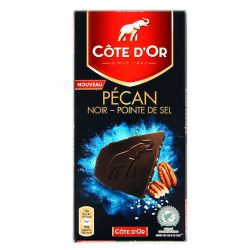 Cote D'Or 100G Noir Sel Pecan D Or