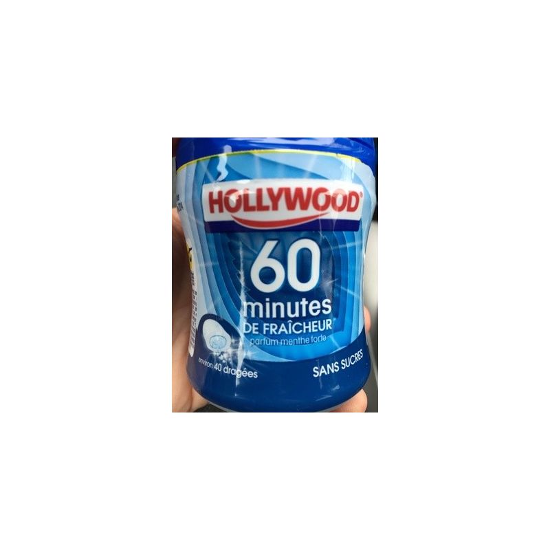 Hollywood 80G Bottle 60Mn Menthe Forte