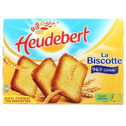 Heudebert 875G 108 Biscottes