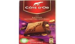 Cote D'Or Tablette 200G Chocolat Lait/Noisette D Or