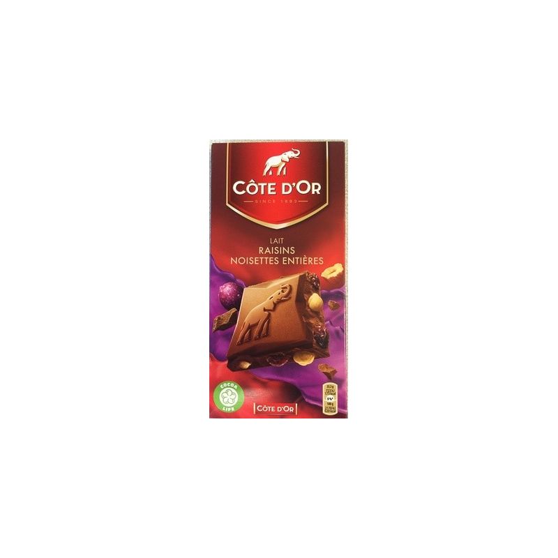 Cote D'Or Tablette 200G Chocolat Lait/Noisette D Or