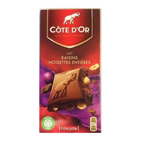 Cote D'Or Tablette 200G Chocolat Lait/Noisette D Or