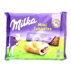 Milka Mini Tablettes De Chocolat Au Lait : Les 8 Barres - 200 G