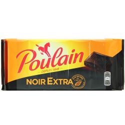 Poulain 4X100G Tablette Chocolat Noir Extra