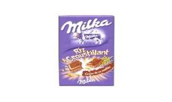 Milka Chocolat Au Lait Riz Croustillant : Les 2 Tablettes De 100G