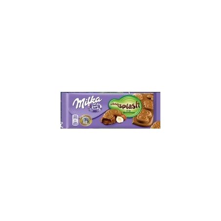 Milka 90G Choqsplash Hazelnut