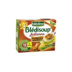 Bledisoup Bledina Julienne Petits Legumes Brick 2X25Cl