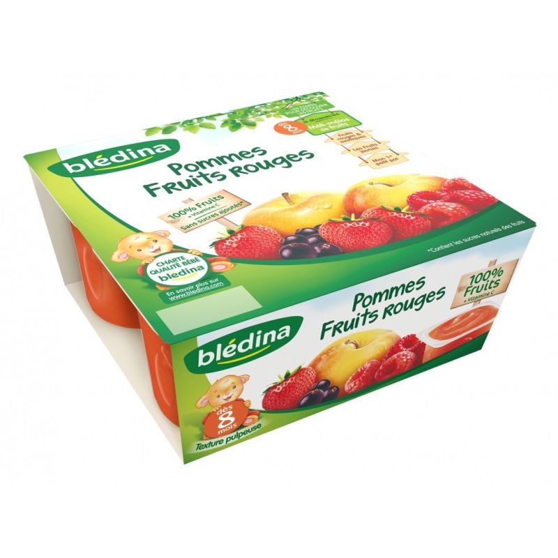 Bledina Fruit Rouges 4X100G