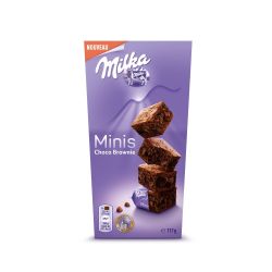 Milka Gâteaux Mini Brownie : Le Paquet De 117G