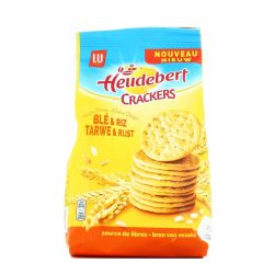 Lu Heud.Crackers Ble&Riz 250G