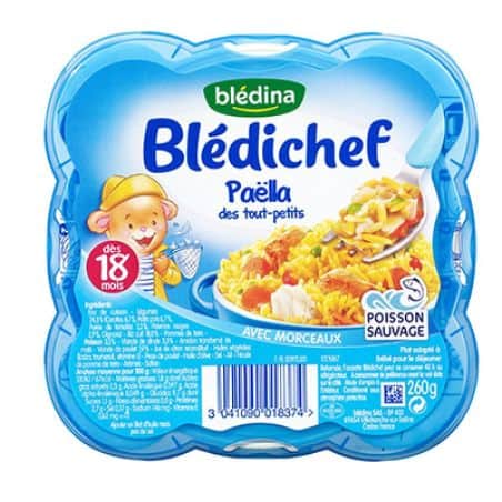 Bledichef Bledina Blédichef Paella Blédina 260G