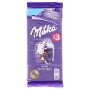 Milka Chocolat Au Lait : Les 3 Tablettes De 100G - 300G