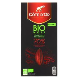 Côte D'Or Cdor Tab Bio Noir 70% 90G