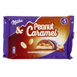Milka Barre Peanut & Caramel 5X37G