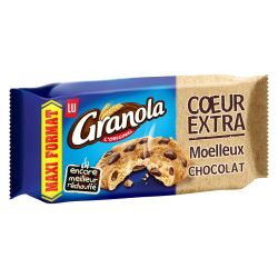 Lu Granola Cookies Coeur Extra Moelleux Chocolat Maxi Format 312G
