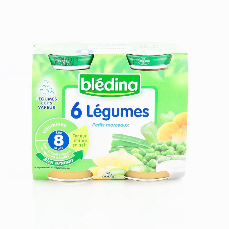 Bledina L2X200Jard.6Legumes Bledi