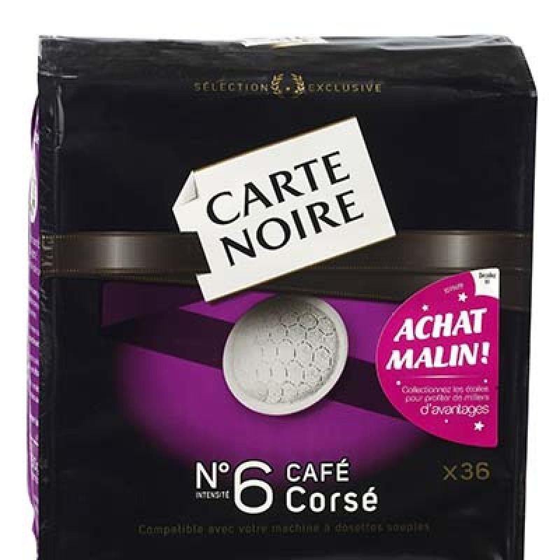 Carte Noire Corse 36 Dosettes 250G