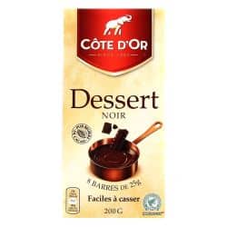 Cote D'Or D Or Noir Dessert 200G