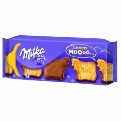 Milka Biscuits Nappés Chocolat Au Lait : Le Paquet De 15 - 200G