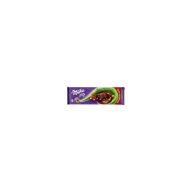 Milka 300G Tablette De Chocolat Whole Hazelnut Noisettes