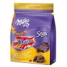 Milka Snack Chocolat Façon Daim : Le Sachet De 145 G