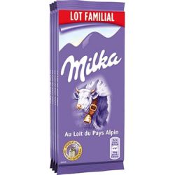 Milka L4X100G Tab.Milka Lait Os