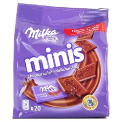 Milka Chocolat Minis Au Lait : Les 10 Mini Tablettes De 20 G - 200G