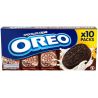 Oreo Chocolate Creme Sandwich Biscuit 10 Snack Packs 220G