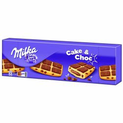 Milka Gâteaux Fourré & Pépites Chocolat : Le Paquet De 5 - 175G
