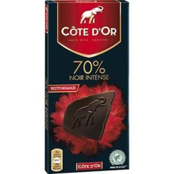 Cote D'Or Côte Dégustation Noir Intense 70% De Cacao 100G New