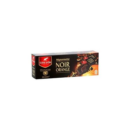 Côte D'Or Chocolat Mignonnette Noir Orange : Les 24 Mignonnettes De 10 G